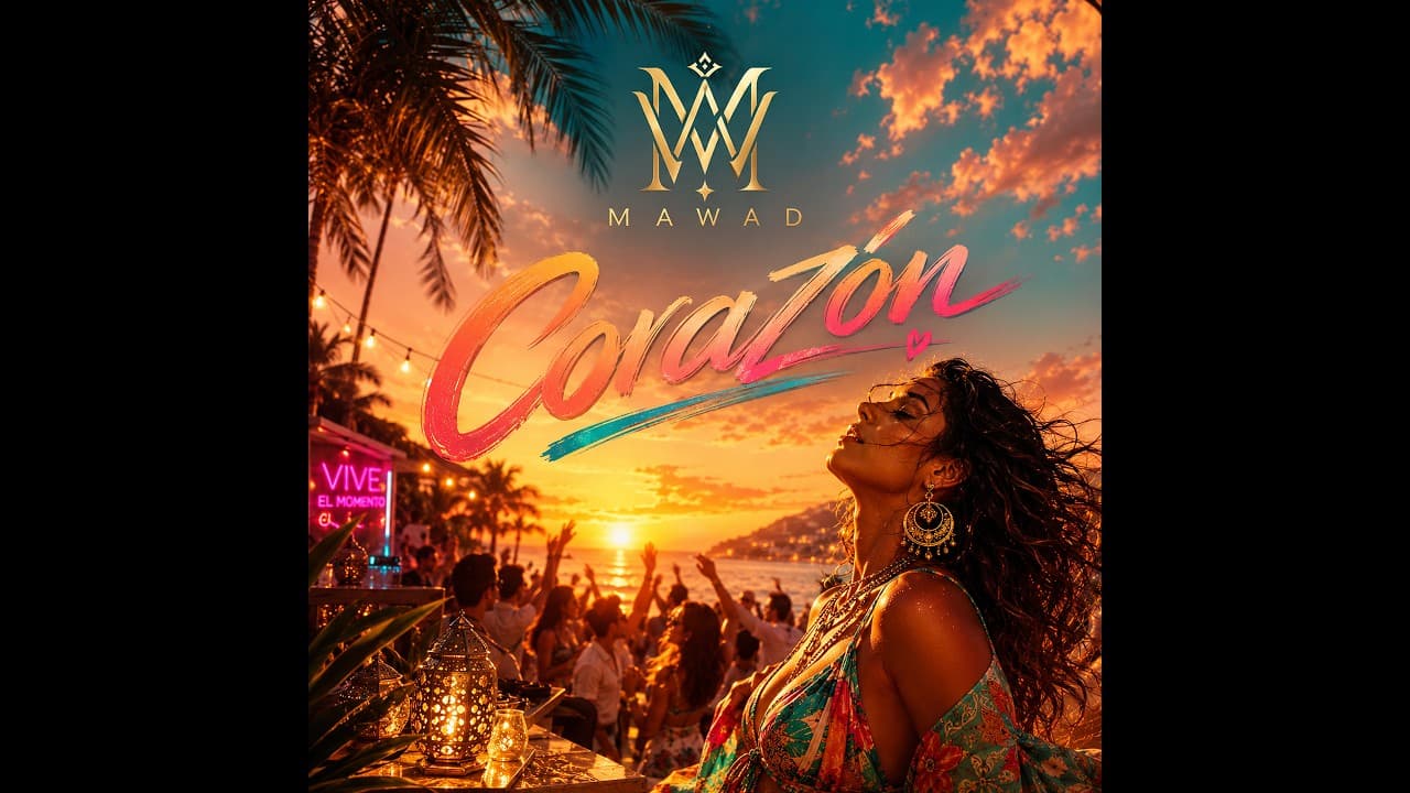 MAWAD - Corazón (Official Visualizer) | EP out August 20